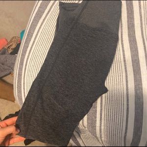 Alo Yoga leggings black/grey marl size S